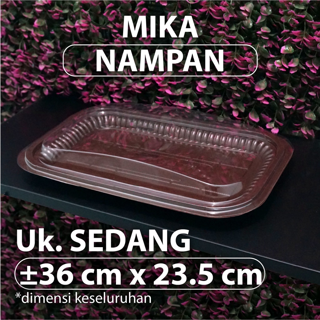 Jual Mika Nampan Plastik Sedang - Nampan Kue Kering Basah - Nampan Tray ...