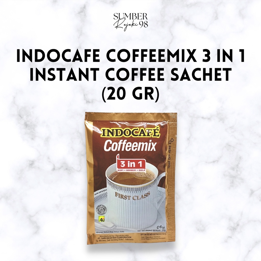 Jual Indocafe Coffeemix In Sachet Gr Kopi Instant Indocafe Coffee Instant In Kopi Krimer