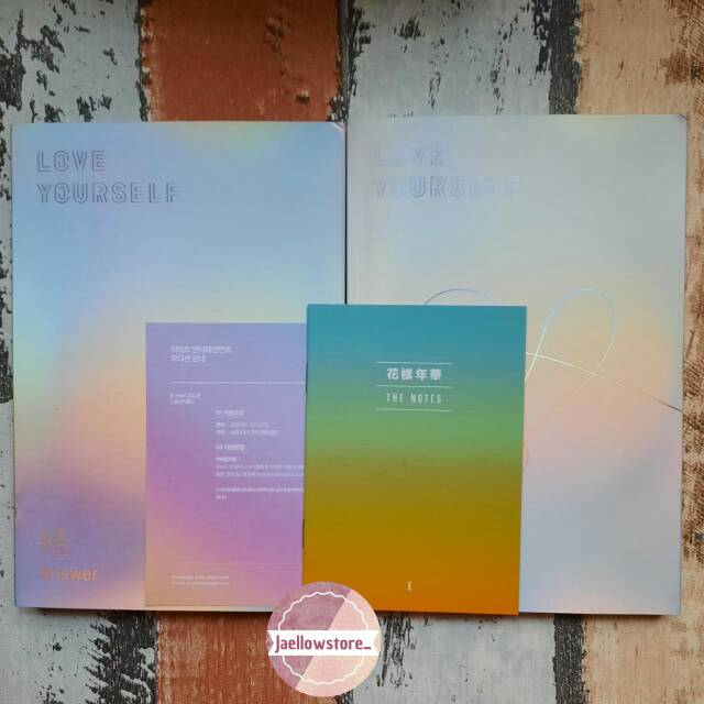 Jual ALBUM BTS LOVE YOUR SELF ANSWER LYS (Jungkook jimin taehyung jin ...