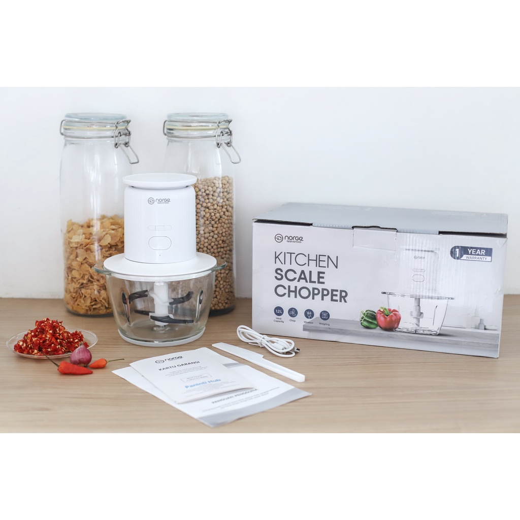 Jual Scale Food Chopper 1,2 L Shopee Indonesia