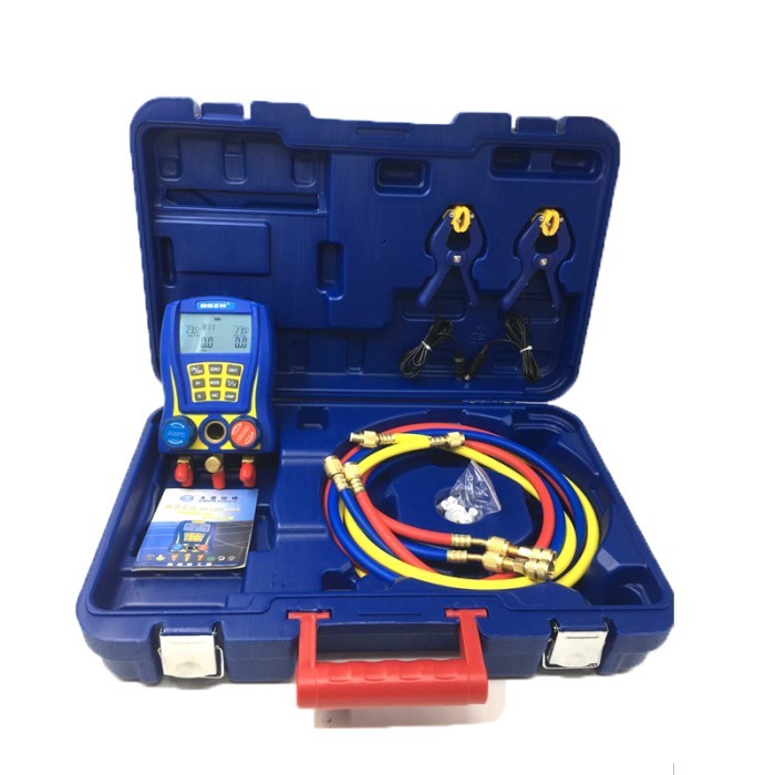 Jual Digital Testing Manifolds Refrigeration Pressure Vacuum WK-6889 ...