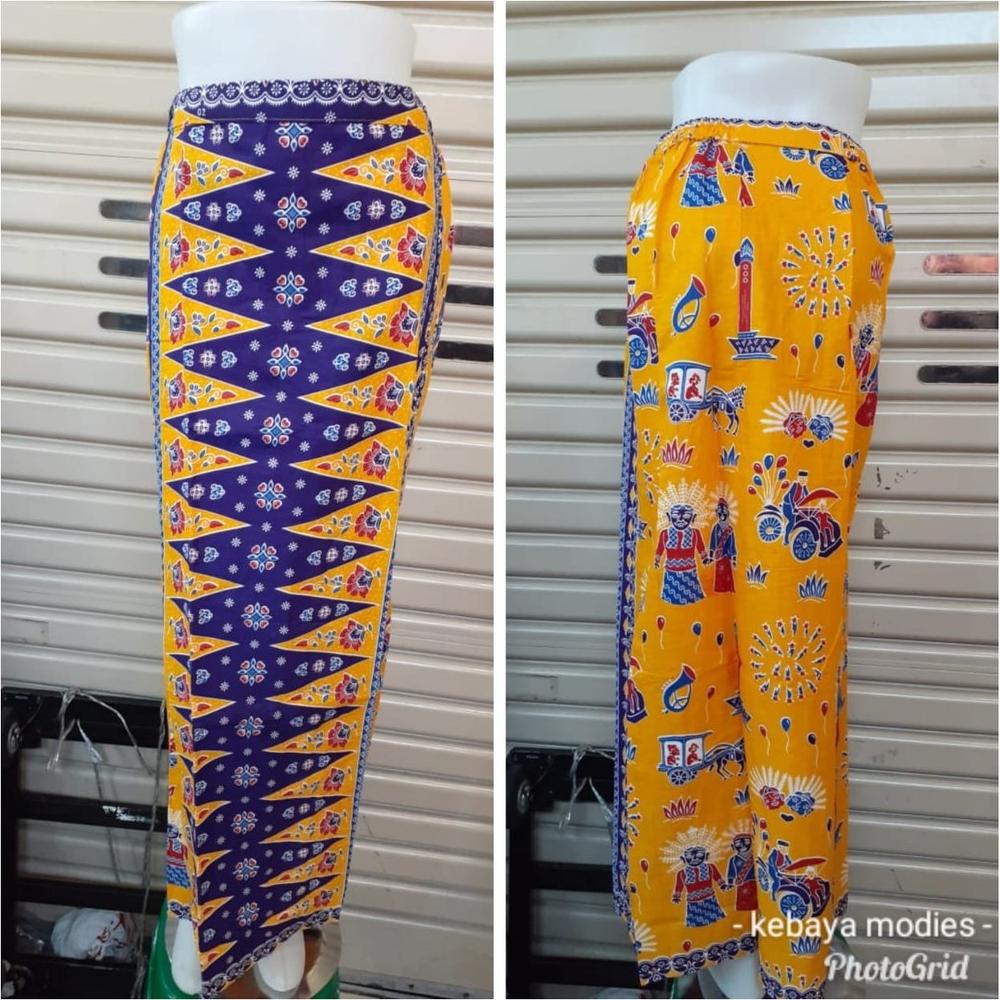 Jual Rok Ondel Ondel Bawahan Kebaya Rok Batik Betawi Rok Tumpal Shopee Indonesia 0163