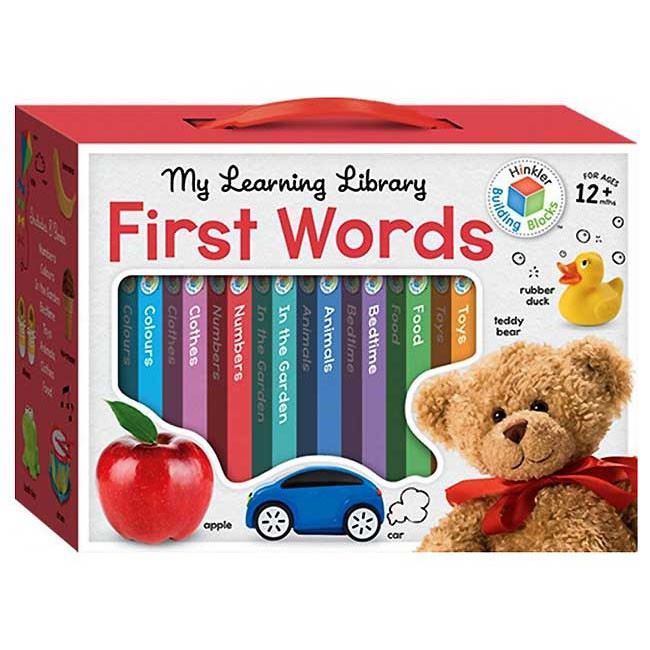 Jual My Learning Library First Words includes 8 Board Books | Shopee ...