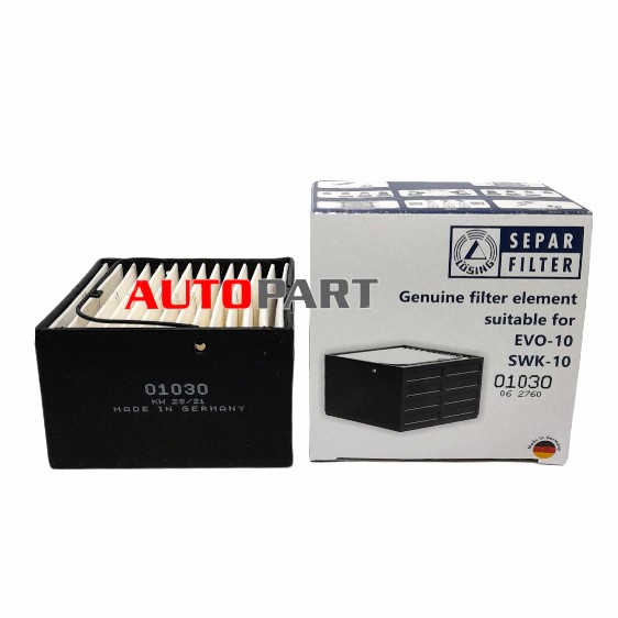 Jual 01030 Separ Genuine Fuel Filter Element Water Separator Shopee