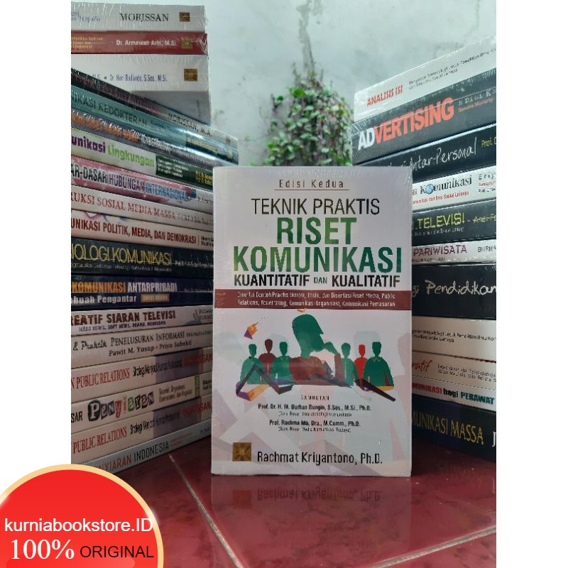 Jual Buku Teknik Praktis Riset Komunikasi Kuantitatif Dan Kualitatif ...