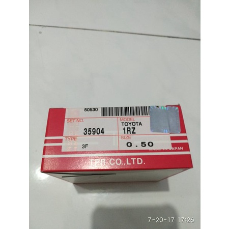 Jual ring piston kijang efi 1rz merk tp japan | Shopee Indonesia