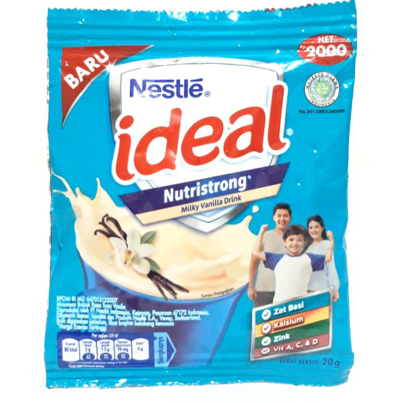 Jual Nestle Ideal Sachet 20 G | Shopee Indonesia