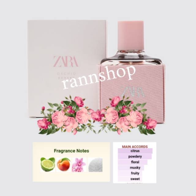 Zara discount orchid notes