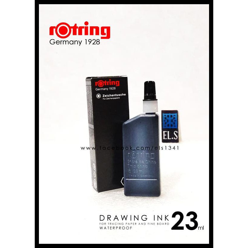 Jual Ready Stock Rotring Drawing Ink (Tinta Rotring) | Shopee Indonesia