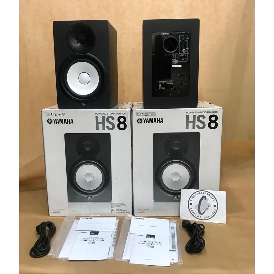 Jual Yamaha HS8 Speaker Monitor Original HS-8 | Shopee Indonesia