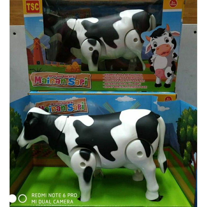 Jual MAINAN SAPI BATRAI JALAN SUARA HEWAN SAPI | Shopee Indonesia