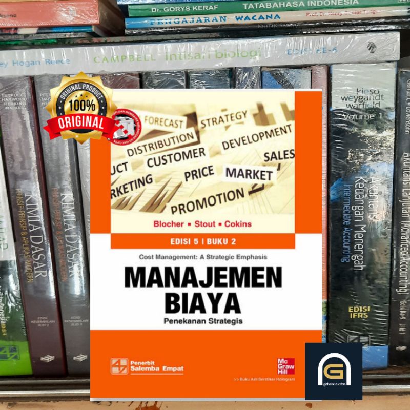 Jual Buku Original : Manajemen Biaya Edisi 5 Buku 2, Blocher Penerbit ...