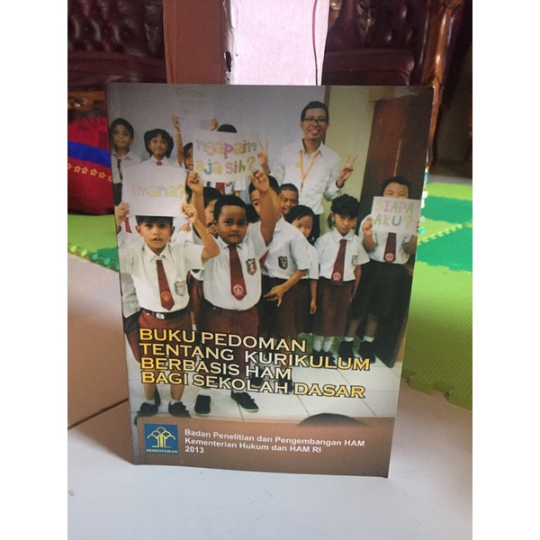 Jual BUKU PEDOMAN TENTANG KURIKULUM BERBASIS HAM BAGI SEKOLAH DASAR ...