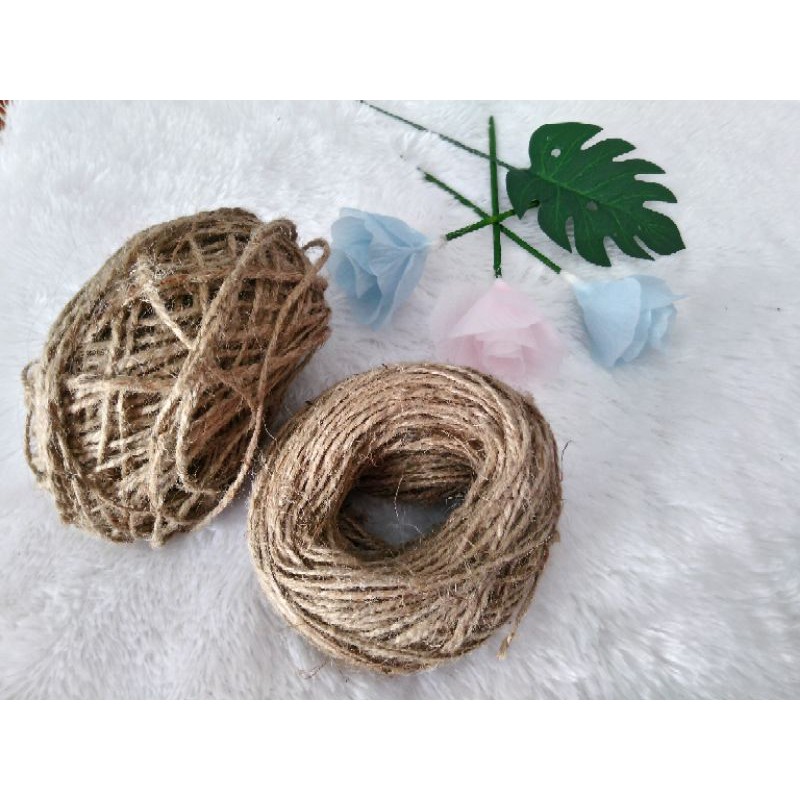 Jual TALI RAMI/TALI GONI UNTUK PACKAGING DAN DIY (2 ply per meter ...