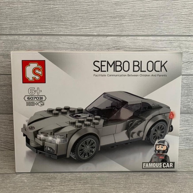 Jual Brick Mobil Sport Famous Car Sembo Block Mobil Balap Shopee Indonesia