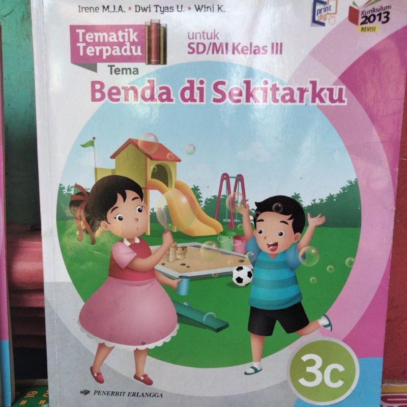 Jual TEMATIK TERPADU 3c UNTUK SD/MI KELAS III K13 REVISI | Shopee Indonesia