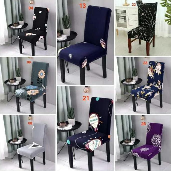 Jual Sarung Kursi Sarung Kursi Ruang Makan Cover Chair Kursi Futura