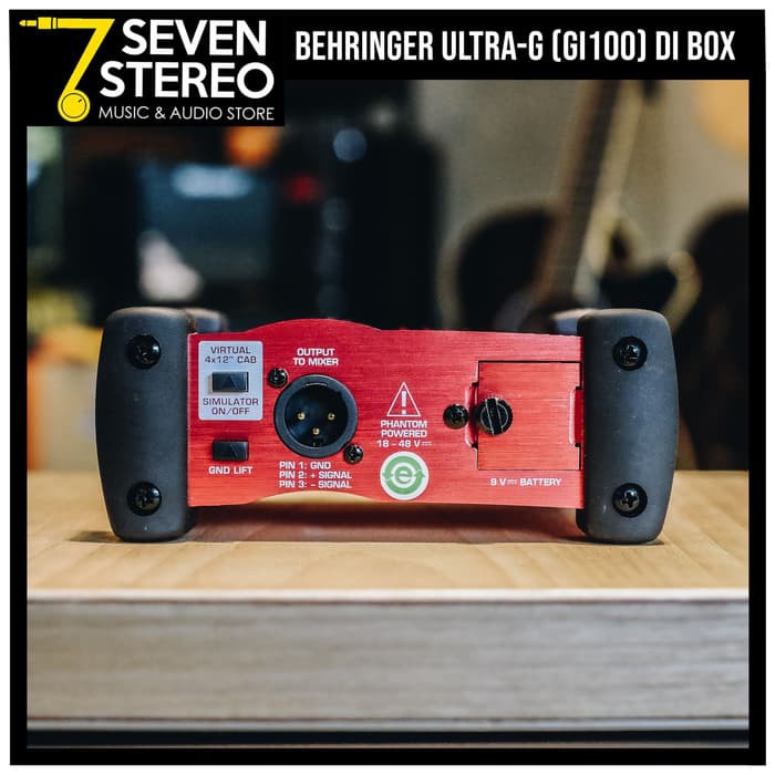 Jual ALAT MUSIK BEHRINGER ULTRA-G (GI100) DI BOX | Shopee Indonesia