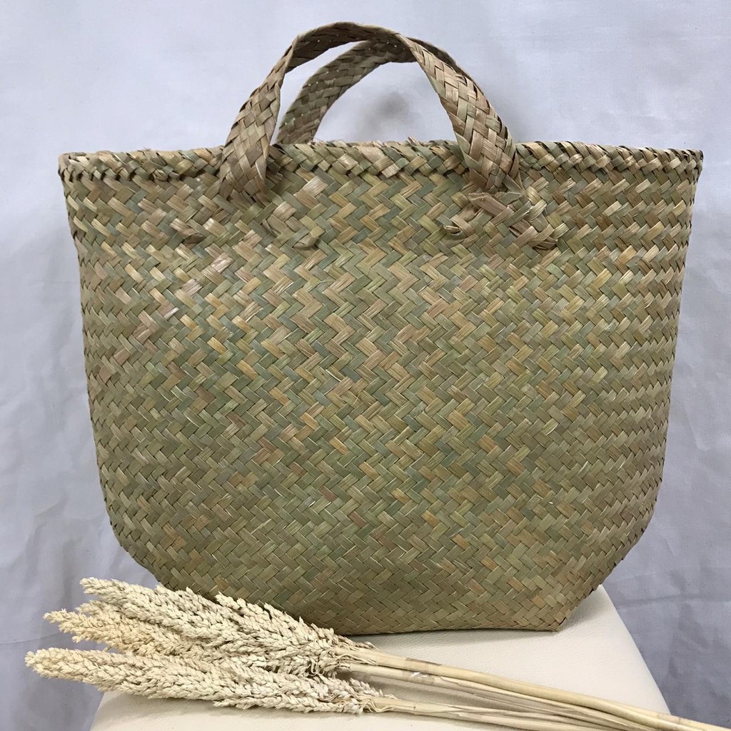 Jual HANDAYANI GEULIS Tas Anyaman Purun Pandan Series II | Shopee Indonesia