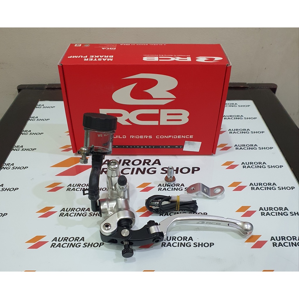 Jual MASTER REM RCB S1 14 MM RADIAL KIRI WARNA SILVER | Shopee Indonesia