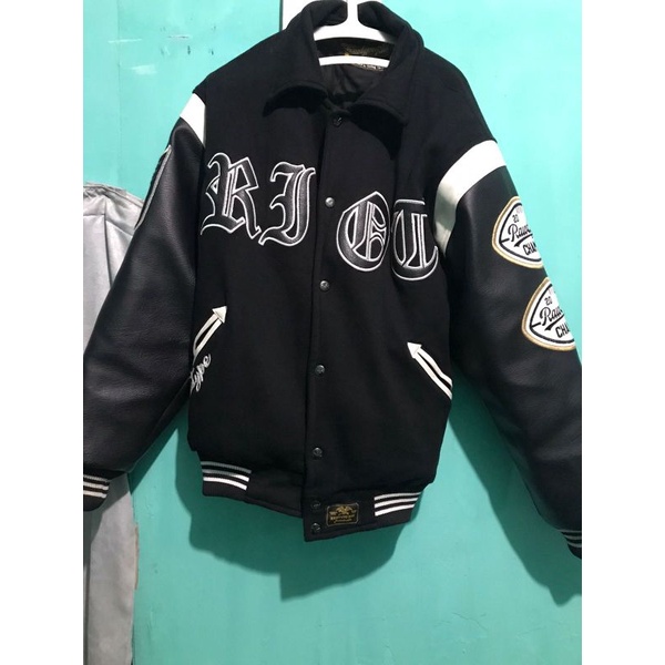 Jual JACKET VARSITY CHAMP RAW TYPE RIOT TOMCATS 3 ORIGINAL RAWTYPE CHAMPS  TOMCAT RTR LIMITED EDITION | Shopee Indonesia