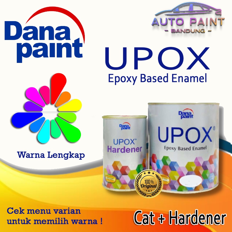 Jual Cat Pelapis Epoxy Lantai Beton Ceramic Baja Kayu Upox U Pox Dana