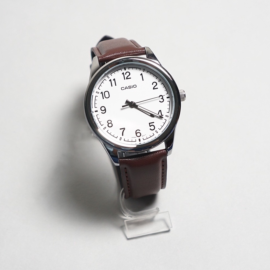 Casio MTP-V005L-7B4UDF - Orologio Unisex, 40 Mm, Analogico, Colore Bianco E Argento - 3