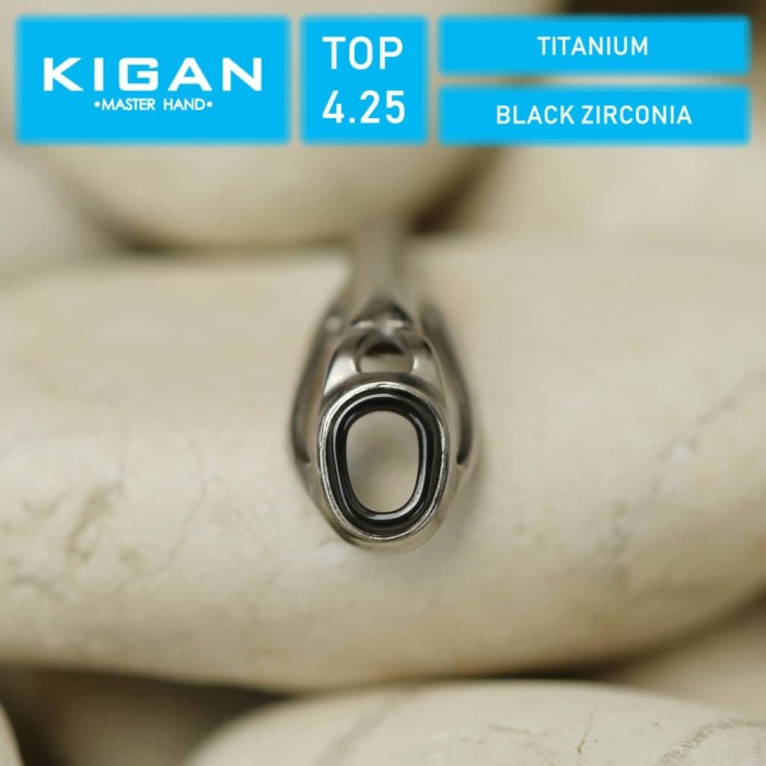 Jual 4.25-1.8 KIGAN 5G Titanium TipTop Guide Joran 5G-TOP Black ...