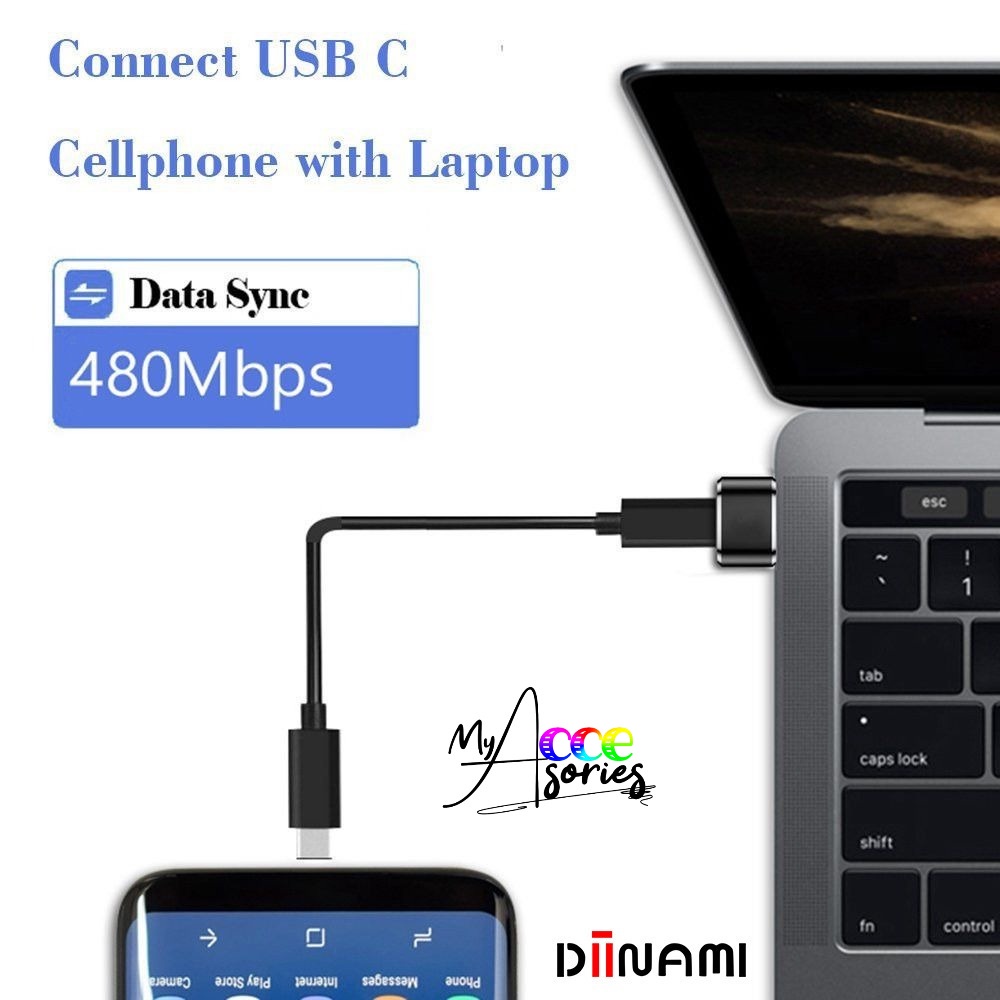 Jual DM-G02 DIINAMI Sambungan Tipe C Ke Usb OTG USB Type C Female To ...