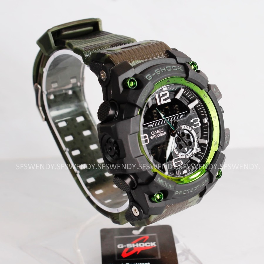 Jual Jam Tangan Pria Cowo G Shock Casio Gshock GG 1000 Tentara
