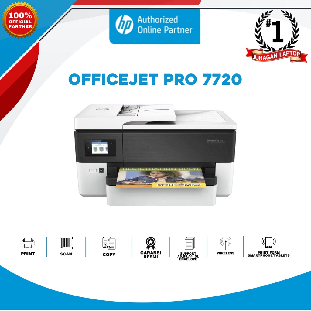 Jual PRINTER HP OFFICEJET PRO 7720 | Shopee Indonesia