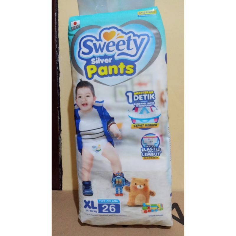 Pampers shops sweety silver pants