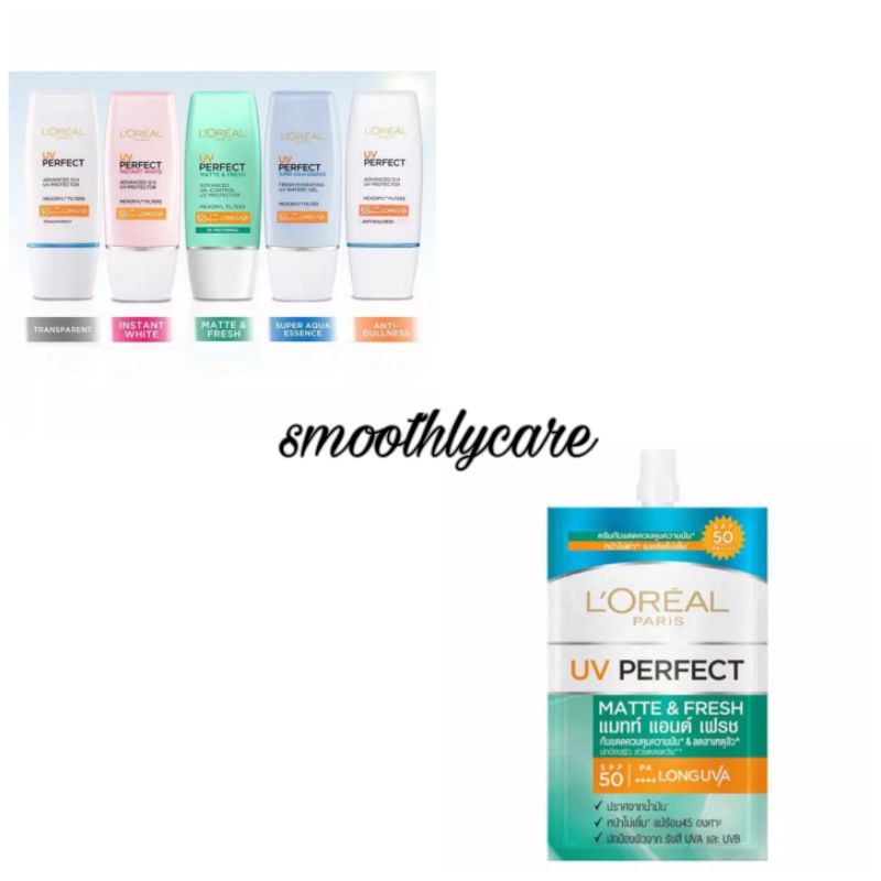 Jual Loreal Paris L'Oreal UV Perfect Sunscreen SPF 50 / PA + | Shopee ...