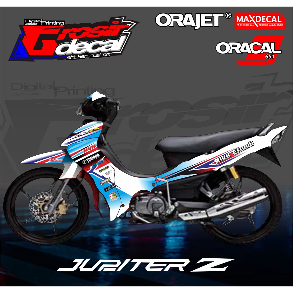 Jual Decal Sticker Jupiter Z Full Body Stiker Jupiter Z Shopee Indonesia