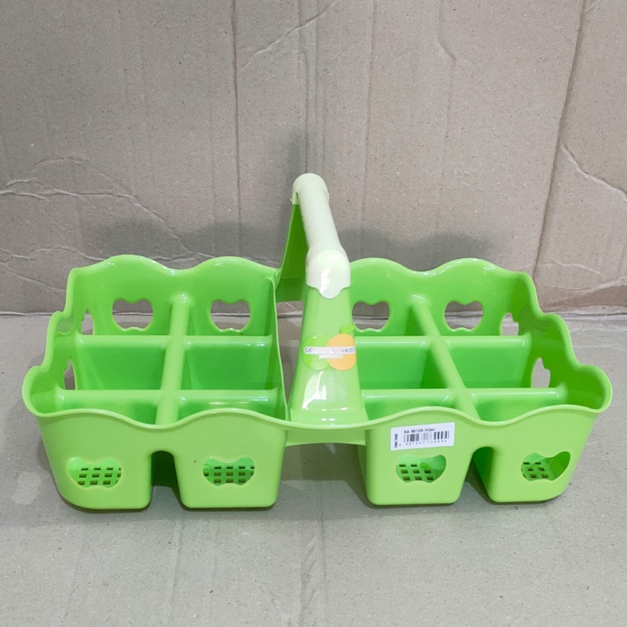 Jual Keranjang Tempat Aquarak Air Mineral Gelas 12 Cup Hijau Shopee Indonesia 0549