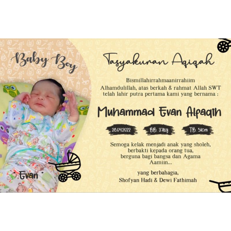 Jual STIKER TASYAKURAN / STIKER AQIQAH / STIKER KOTAK NASI | Shopee