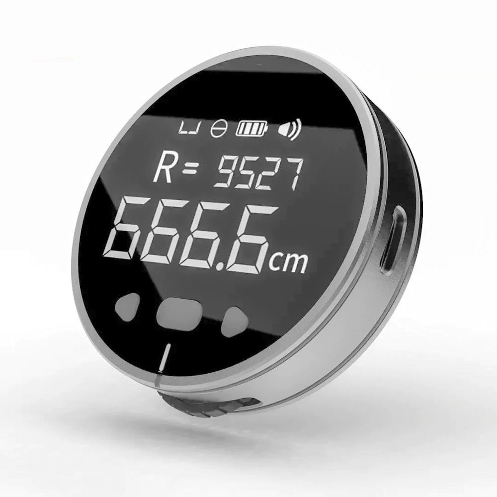 Jual Meteran Digital Atuman Mini Q Digital Ruler Rechargeable LCD ...