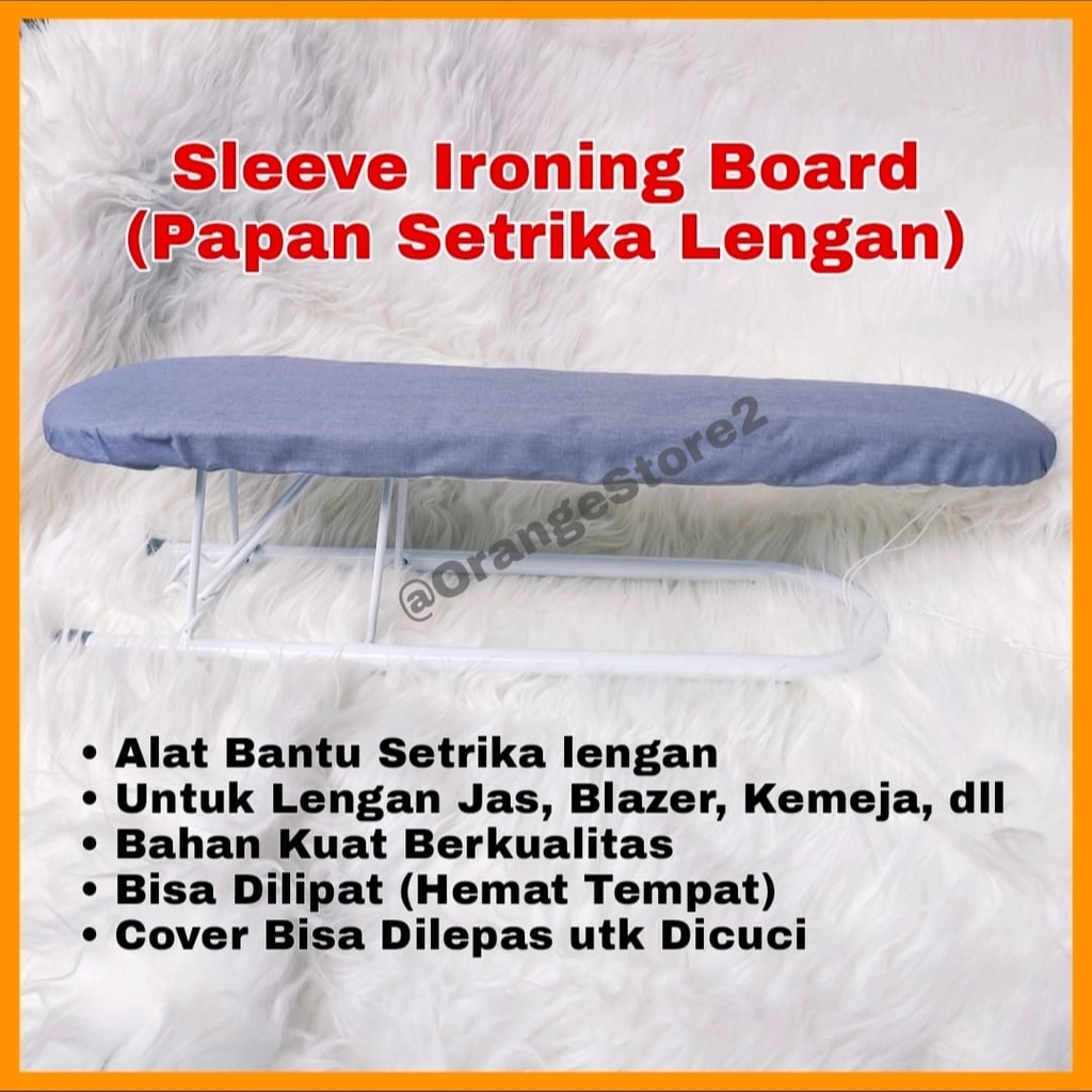 Jual Papan Setrika Lengan Jas Sleeve Ironing Board Alat bantu