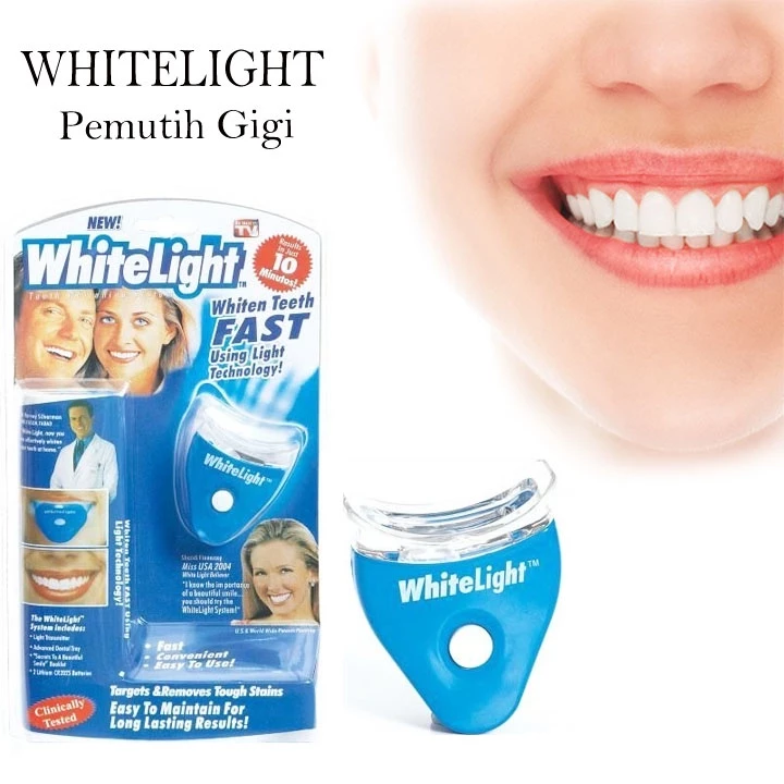 Hope Store WhiteLight Pemutih Gigi Cepat Aman | AutoStock