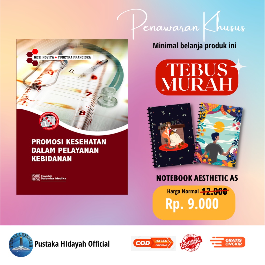 Jual Buku Promosi Kesehatan Dalam Pelayanan Kebidanan - Nesi Novita ...