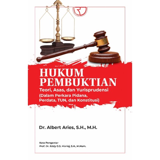 Jual Buku Hukum Pembuktian Teori Asas Yurisprudensi Albert Aries