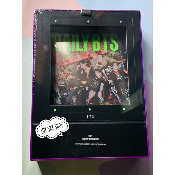 BTS 2022 SEASON'S GREETINGS Video Card Calendar Diary FotoBuch Poster Karte  GIFT