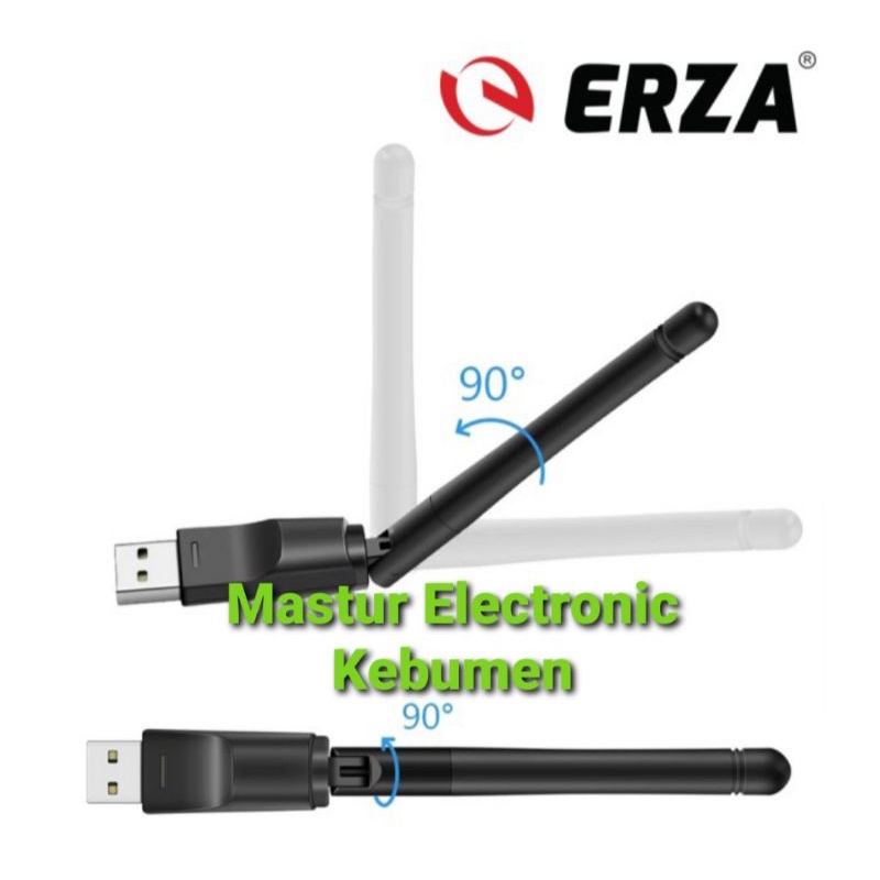 Jual USB WIFI ERZA WIRELESS ADAPTER 150 MBPS DONGLE SET TOP BOX TV ...