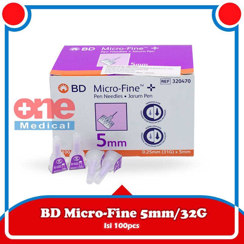 Jual Insulin Pen Needles Bd Micro Fine Mm Jarum Pen Insulin Shopee