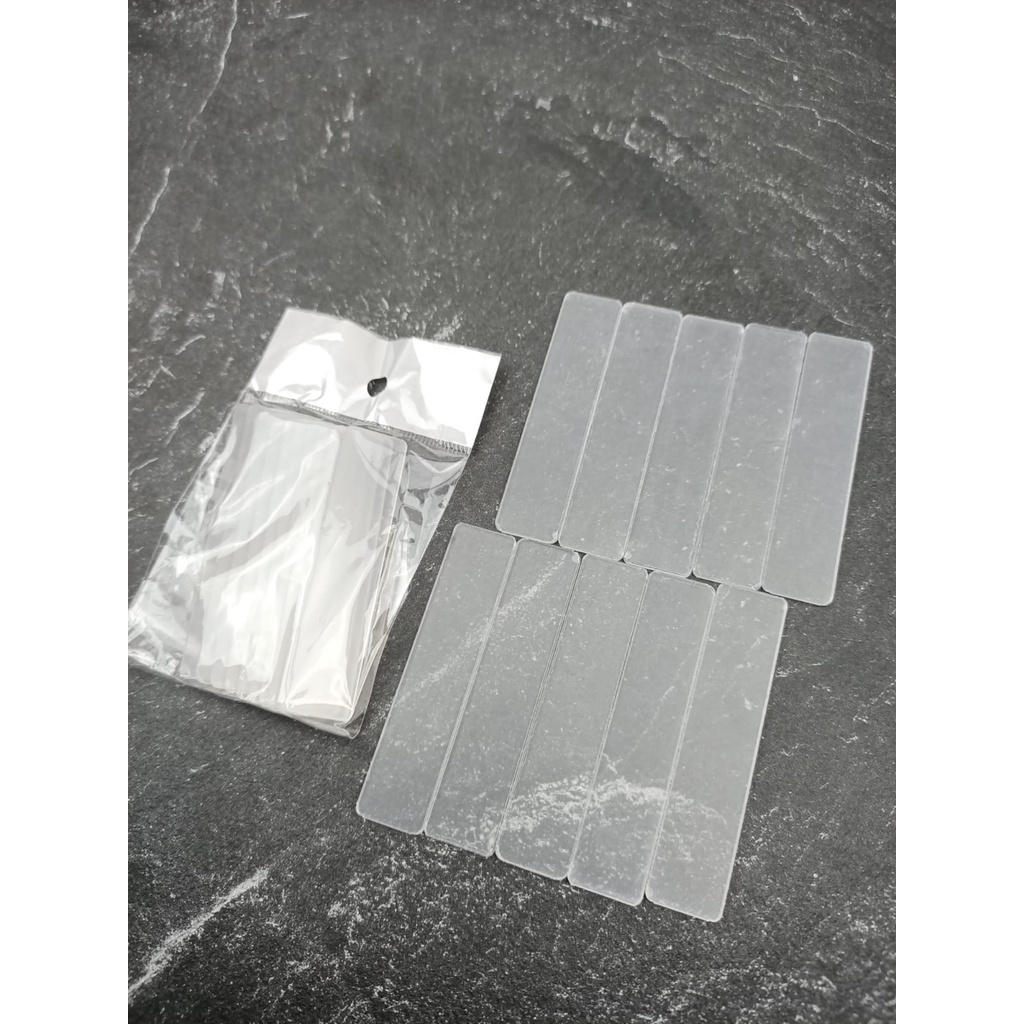 Jual Nail Acrylic Display Strip Rectangle / Nail display aklirik ...