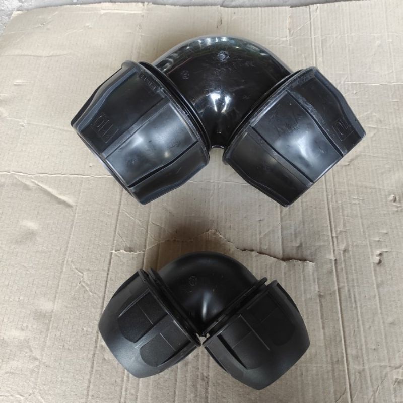 Jual Elbow HDPE 2inch | Fitting HDPE 2 inch | Equal Knee HDPE 63mm ...