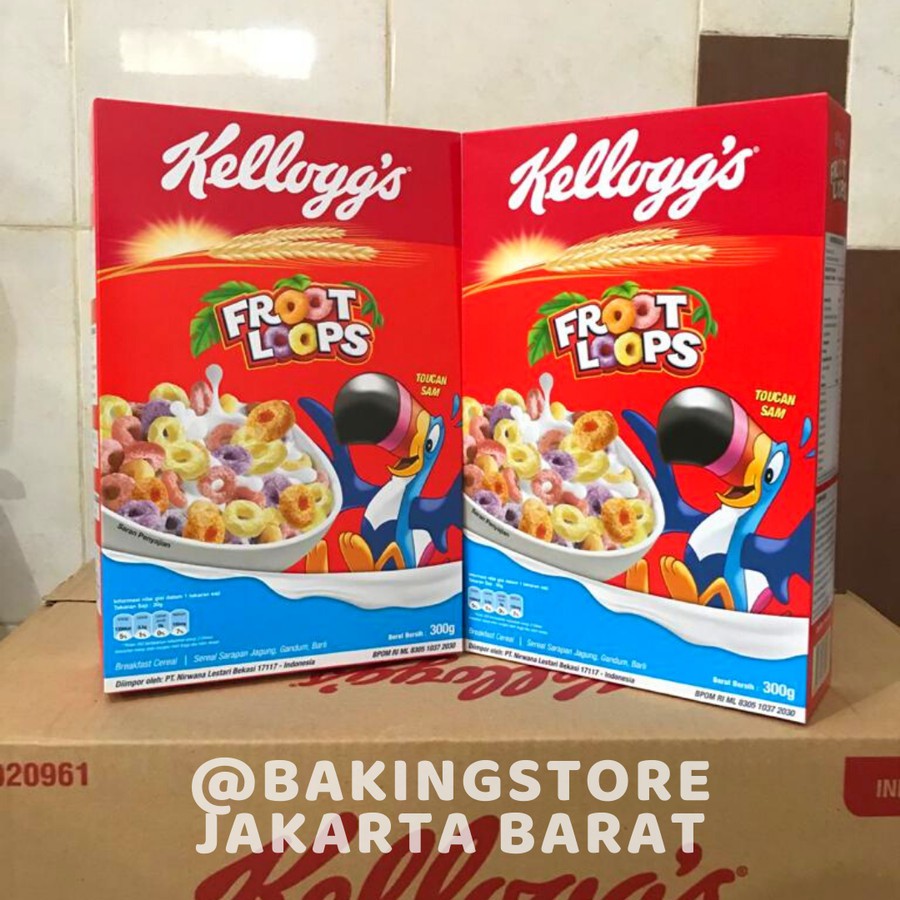 Jual Kellogs Froot Loops 300 Gr - Sereal Froot Loops | Shopee Indonesia