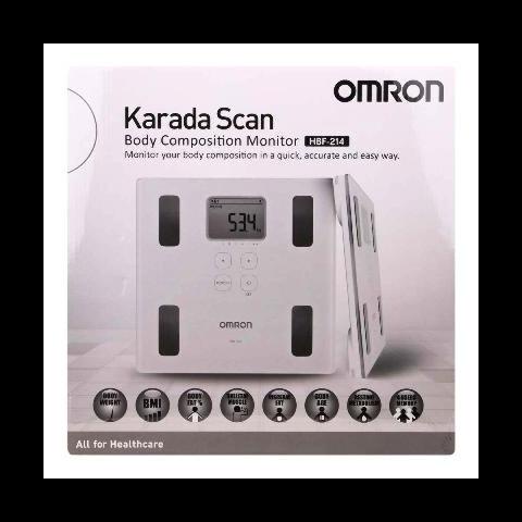 Jual Alat Monitor Tubuh OMRON Karada HBF 214 Scan Body Composition ...
