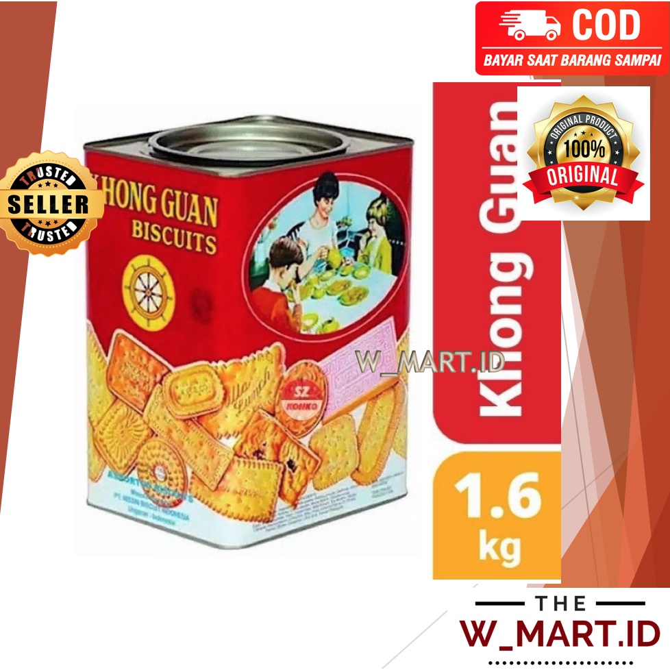 Jual BISKUIT KHONG GUAN KALENG BESAR MERAH KHONGGUAN BISCUIT Jual BISKUIT KHONG GUAN KALENG BESAR MERAH KHONGGUAN BISCUIT