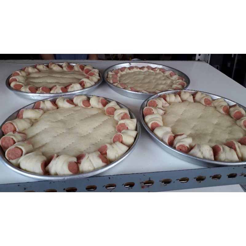 Jual DOUGH PIZZA/ROTI PIZZA ukuran 21cm 